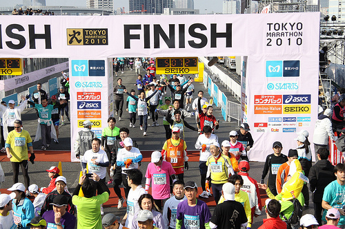 Live streaming the Tokyo Marathon 2010