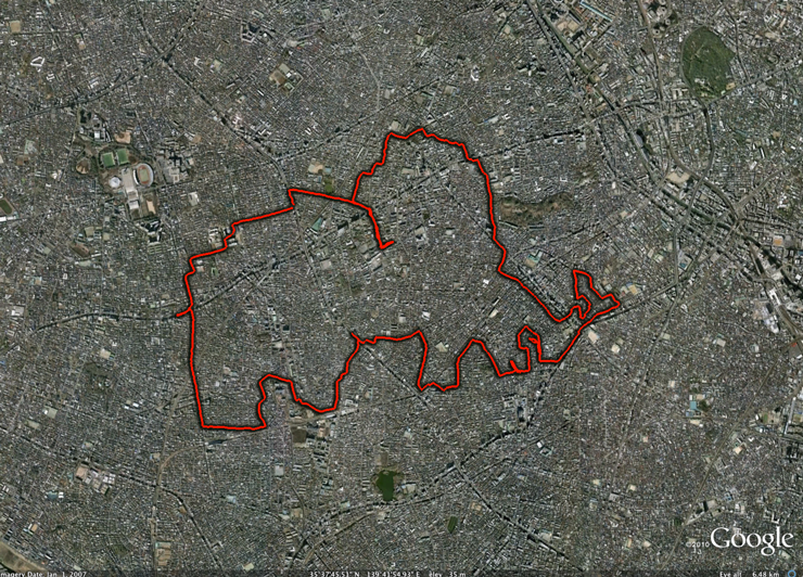 Art of Running: Meguro-Elephant